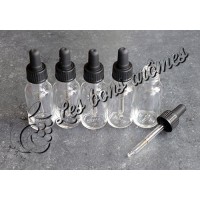 Flacons 20 ml en verre 5 pièces
