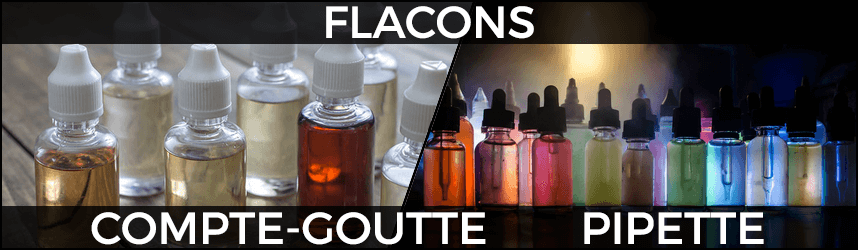 Flacons DIY e-liquide